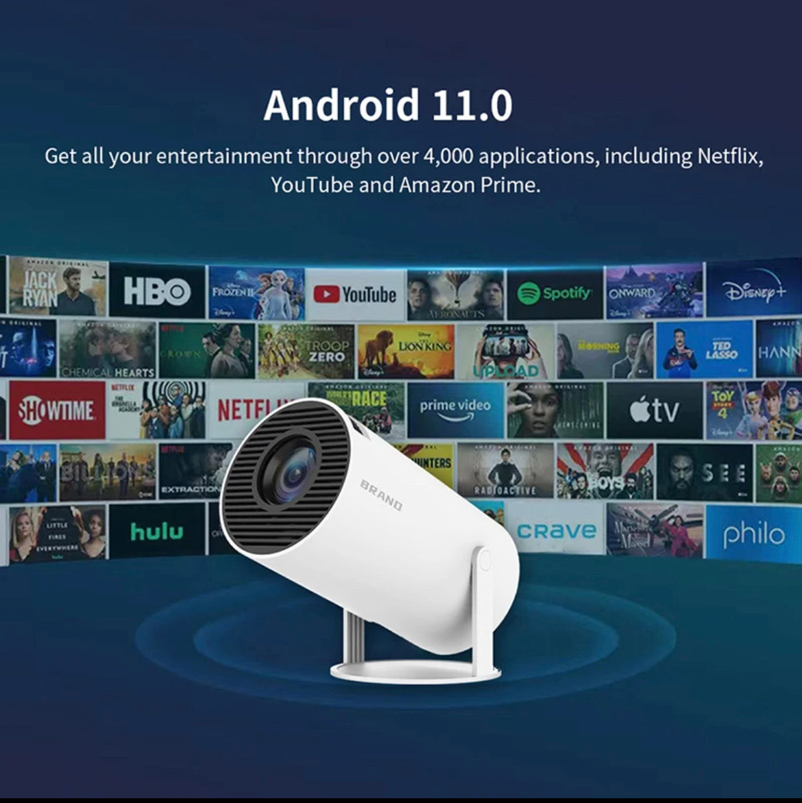 Viral Portable Projector