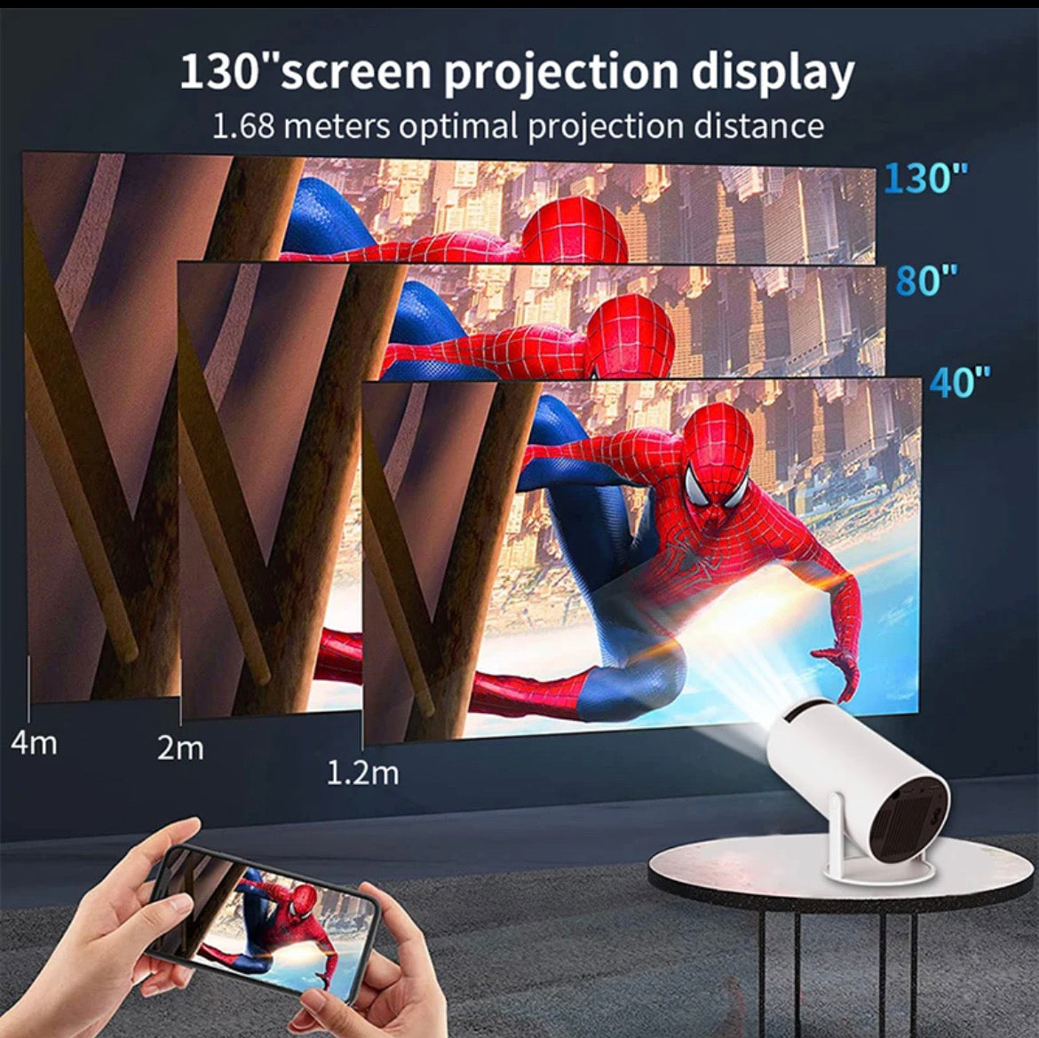 Viral Portable Projector